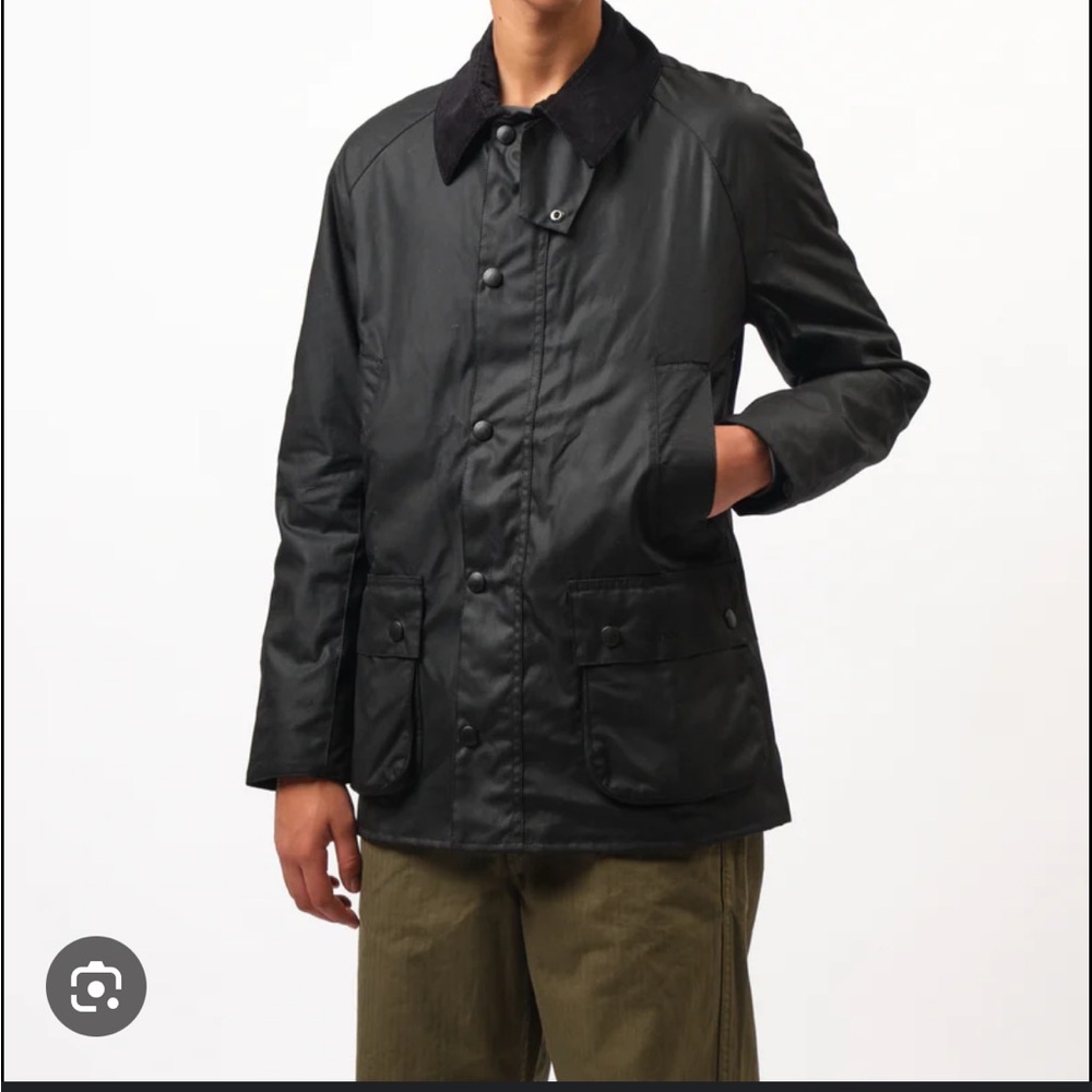 Barbour Ashby Wax Jacket Jet Black X Small